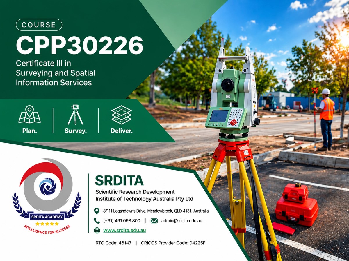 CPP30226 Certificate III in Surveying and Spatial Information Services