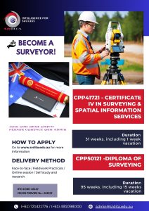 Certificate and Diploma in Surveying